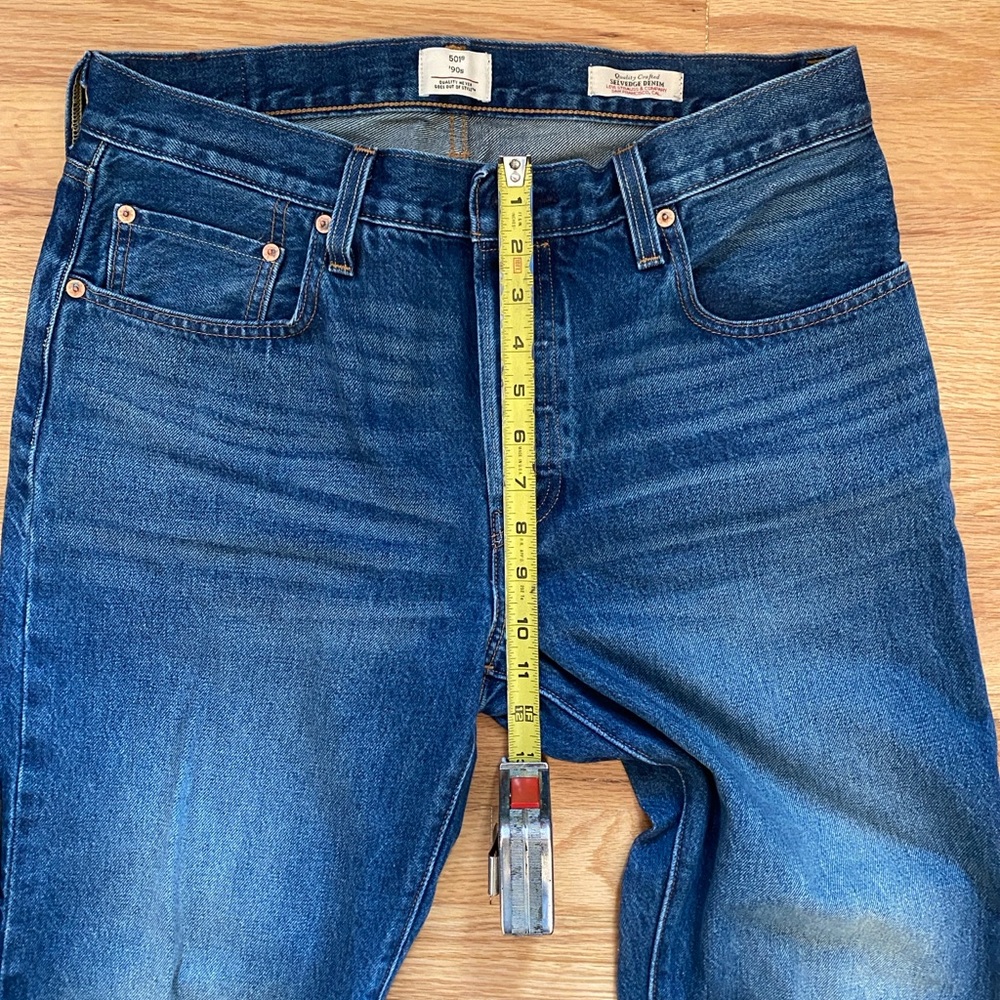 Levi's 501 90’s SELVEDGE Jeans 30x28 - Picture 7 of 12